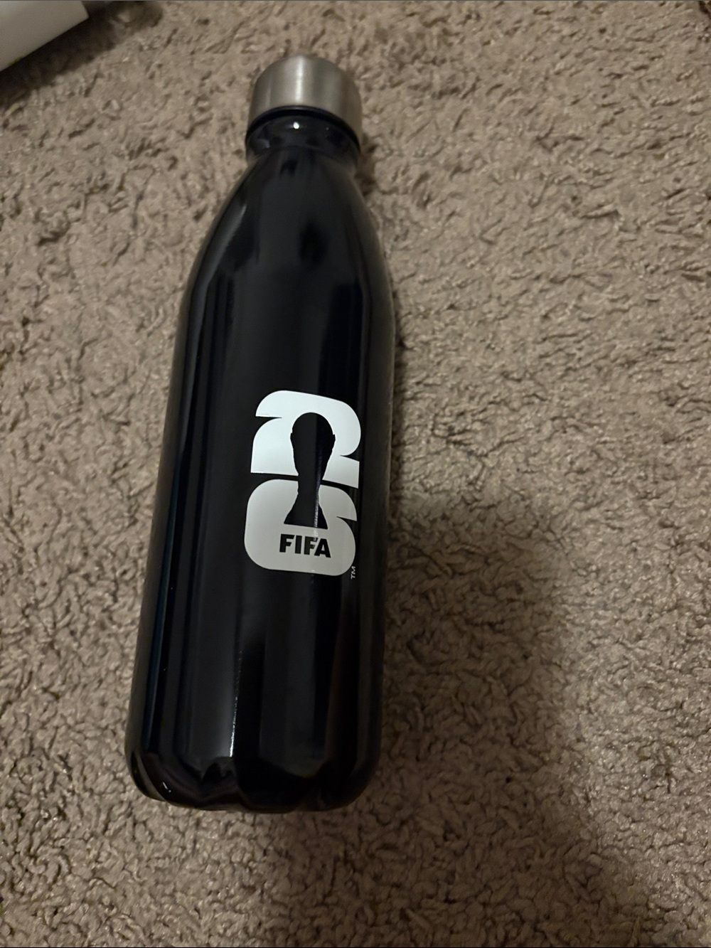 Verizon Black Insulated Stainless Steel Bottle